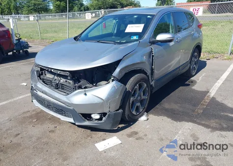 2018 Honda Cr-V Ex-L/Ex-L Navi из США, поврежденный, VIN 7FARW2H86JE027657